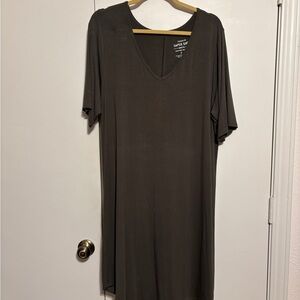 Torrid Olive Green Super Soft Knit Dress